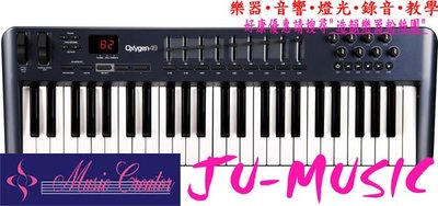 造韻樂器音響- JU-MUSIC - M-Audio Oxygen 49 專業 USB MIDI 行動主控鍵盤 免運費 全新改款