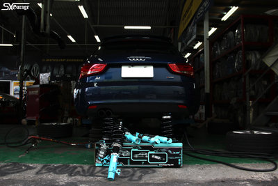 【超鑫國際】  KT 可調式避震器 KT racing 道路版 高底軟硬可調 奧迪 Audi A1 完工價