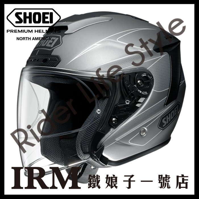 【鐵娘子一號店】公司貨日本SHOEI J-Force 4 IV 3/4罩附除霧片眼鏡