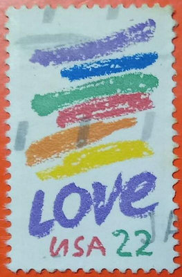 美國郵票舊票套票 1985 Love