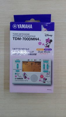 律揚樂器 YAMAHA 米妮 調音器 節拍器 TDM-700DMN4