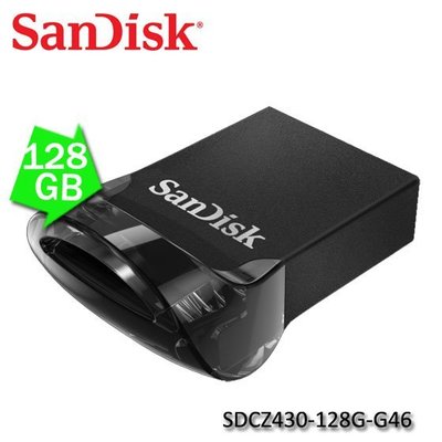 【MR3C】含稅附發票【公司貨】SanDisk 128GB Ultra Fit CZ430 128G USB 隨身碟