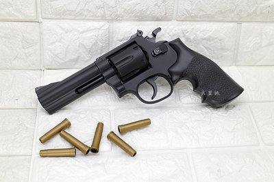 台南 武星級  UHC 4吋 左輪 手槍 空氣槍 ( BB槍BB彈玩具槍蟒蛇牛仔城市獵人左輪槍4"PYTHON M357