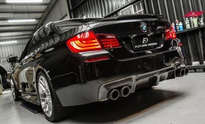 【政銓企業有限公司】BMW F10 520 528 535 M5 專用 高品質 P款 抽真空 碳纖維 卡夢 尾翼 現貨