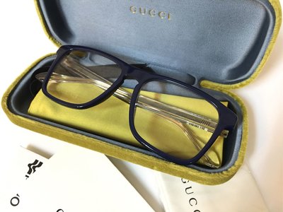 安安精品保證正品~Gucci 眼鏡 GG05610 004雕刻紋邊框太陽眼鏡可搭配度數 明星款中性鏡保證正品~