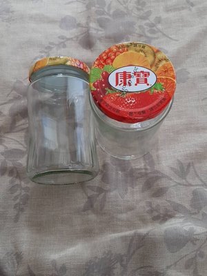 【紫晶小棧】玻璃瓶 玻璃罐 300g 空罐 300ML (附蓋子) (現貨3個) 果醬瓶 收納 DIY 空瓶