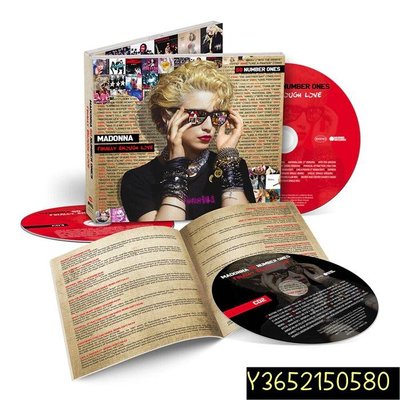 日 Madonna Finally Enough Love 50 Number Ones 3CD 麥當娜  【追憶唱片】