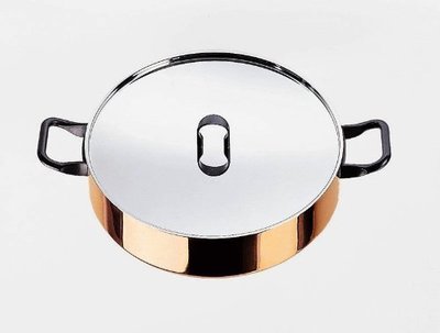 ALESSI 仙杜拉 銅 焗烤煎烤鍋．含蓋 28cm (預購商品)