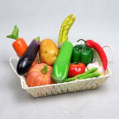 [MOLD-D252]仿真蔬菜套裝 假水果蔬菜櫥櫃裝飾食品 仿真蔬菜水果拼盤 套裝