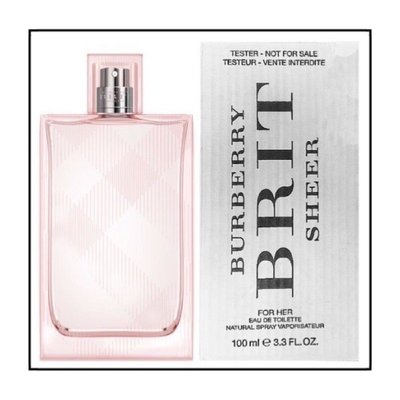 【香舍】Burberry Brit sheer 粉紅風格 女性淡香水 Tester 100ML