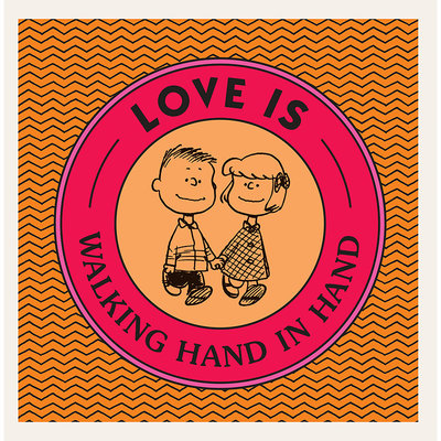 追加 Love Is Walking Hand in Hand ( Peanuts ) 英文原版 愛是手牽手一起走（花生漫畫） 漫畫兒童彩色圖畫