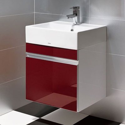 《101衛浴精品》TOTO L710CGUR 寶石紅 結晶鋼烤面盆浴櫃組 TO-710R【全台大都會免運費 可貨到付款】
