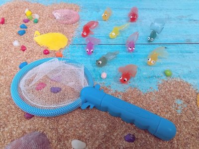 ＊小容容＊日本祭典傳統撈金魚玩具組 10入+不破網子*1 可當洗澡玩具 可愛又好玩