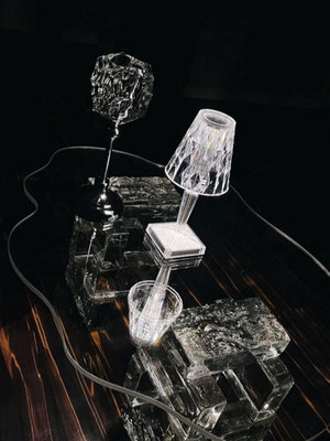 專場:新品云朵桌水晶磚桌子簡約設計感透明亞克力同玻璃磚茶幾 無鑒賞期 自行安裝