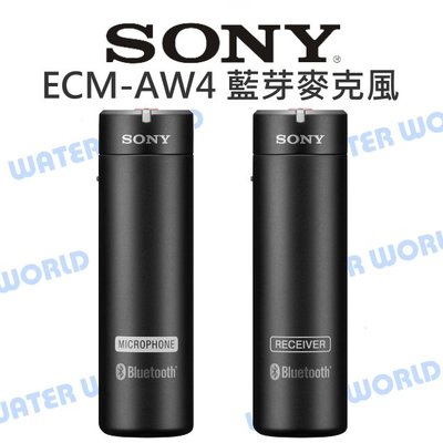 【中壢NOVA-水世界】Sony ECM-AW4 Bluetooth 雙向收音 藍芽無線麥克風 公司貨