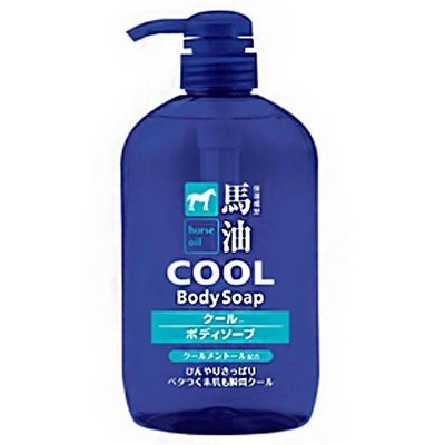 【美妝行】KUMANO 熊野油脂 馬油清涼沐浴乳 600ml 日本製