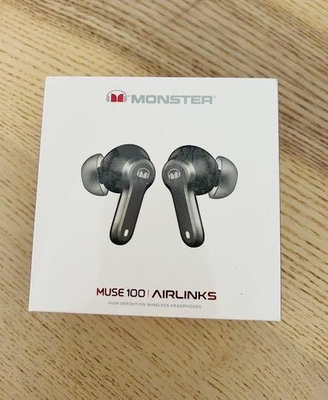 公司貨MONSTER魔聲 Muse 100無線藍牙耳機【入耳式降噪低延遲】藍牙5.1 TWS耳機 遊戲耳機 防水耳機