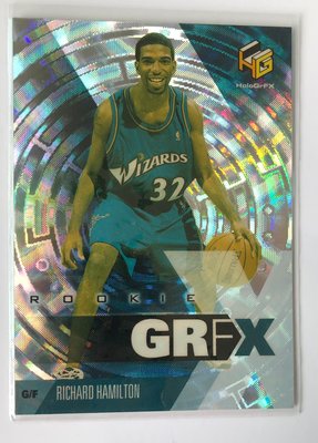NBA   1999 Upper Deck HoloGrFX ~Richard Hamilton ~ RC #72