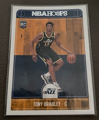 Tony Bradley 17/18 Hoops #278 RC rookie card