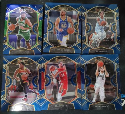 2020-21 select NBA 球星 季後賽 doncic young morant tatum curry