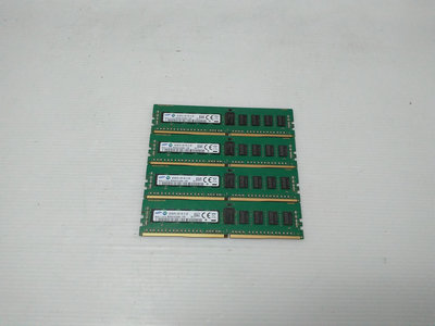 610 [大鋼牙二手3C]伺服器記憶體 三星 DDR4-2133R/8G/雙通道 (一元起標 得標=4支)