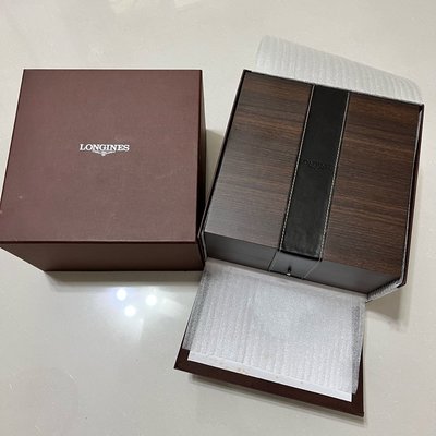 二手 LONGINES 浪琴 原廠 超大型 木質手錶盒 錶盒