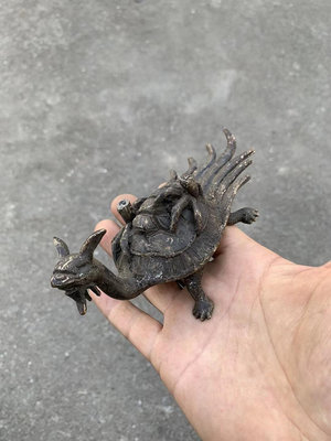 日本銅器龜挺老的配上超值