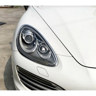 【JR佳睿精品】11-14 Cayenne 958 改裝 鍍鉻大燈框 前燈框 裝飾 飾條 Porsche 保時捷 凱宴