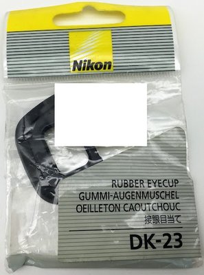NIKON 原廠 DK-23 觀景窗眼罩 取景器 接眼罩 適用D300S/D300/D7200/D7100/D5000