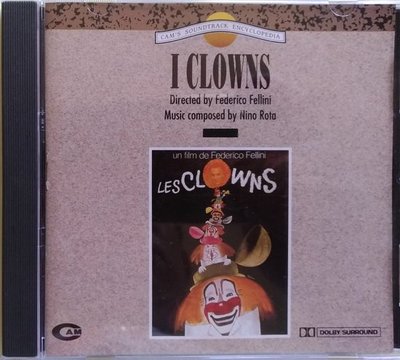 《絕版專賣》小丑 / I Clowns 電影原聲帶 Nino Rota (義大利版.無IFPI)