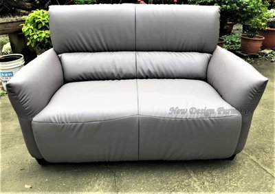 【N D Furniture】台南在地家具-高背柔軟皺褶貓抓皮/耐刮皮/透氣皮雙人沙發