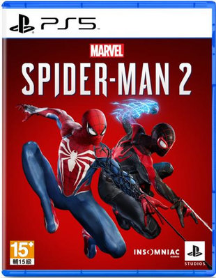 現貨供應【遊戲本舖2號店】PS5漫威蜘蛛人2《Marvel’sSpider－Man 2》普通版