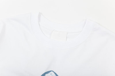 【Lydia代購】GIVENCHY 紀梵希 ?2024夏季新款經典爆款鯊魚頭字母印花上衣潮流洋氣男女款T恤 白色 XS-
