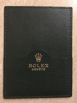 Rolex 勞力士 保單夾
