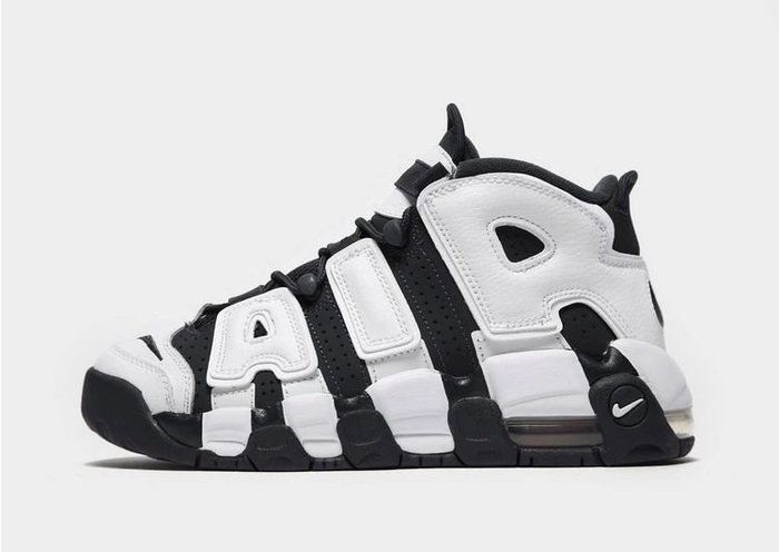 uptempo 96 black and white