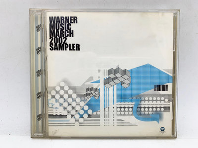 (小蔡二手挖寶網) WARNER MUSIC MARCH 2002 SAMPLER／華納音樂 CD 內容物及品項如圖 低價起標