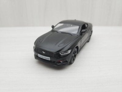 全新盒裝1:36~福特 FORD 2015野馬 消光黑色 合金汽車模型