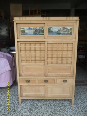 日據時代古董台灣檜木菜櫥