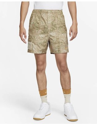 Nike sportswear Dri-FIT Shorts 沙漠迷彩口袋短褲DX3651-126。太陽選物社