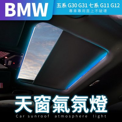 BMW 五系 G30 G31 七系 G11 G12 天窗氣氛燈 (原車氣氛燈加裝)【禾笙影音館】
