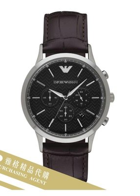 雅格時尚精品代購EMPORIO ARMANI 阿曼尼手錶AR2482 經典義式風格簡約腕錶 手錶