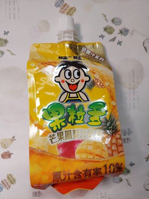 【旺旺】果粒多芒果鳳梨汁飲料 250ml(效期:2024/03/13)市價25元特價20元