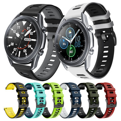 適用於 Samsung Galaxy Watch3 Lte 錶帶錶帶的運動矽膠錶帶三星 Galaxy Watch 3 4