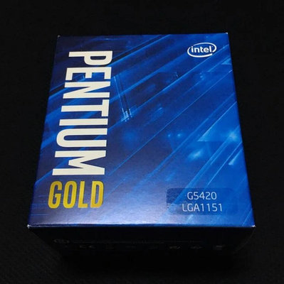 現貨 台灣代理公司貨 保固三年Intel G5420 LGA1151 全新附原廠風扇 H310 B360 Z370系列用