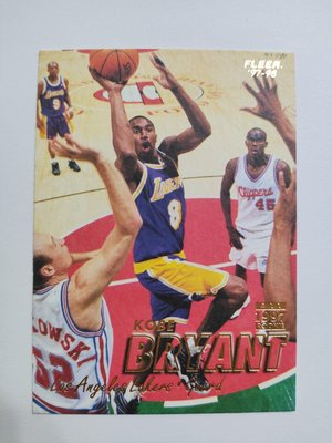 1997-98 年 Fleer Set Break # 50 Kobe Bryant NM-MT 或更好 *GMCARDS* NBA球員卡