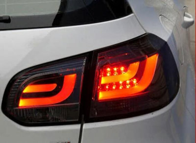 VW福斯 GOLF 6 GTI TDI  光柱 LED 尾燈 實品