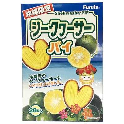 Mei 小舖☼預購（限時至11/3）日本 沖繩限定 香檸 檸檬 心型 千層脆餅 28入/袋