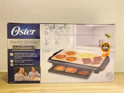 Oster BBQ陶瓷電烤盤 CKSTGRFM18W-TECO 全新便宜轉售 免運費