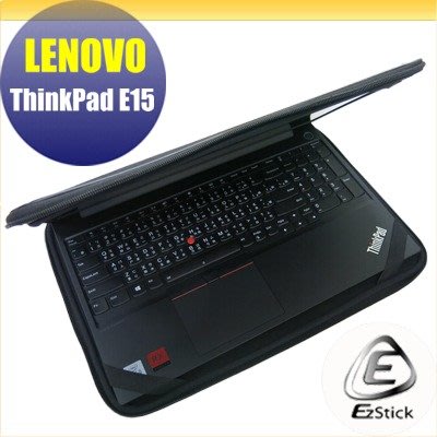 【Ezstick】Lenovo ThinkPad E15 三合一超值防震包組 筆電包 組 (15W-S)