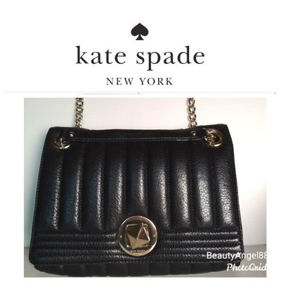 新 Kate Spade美國品牌 真皮小香風 皮包 二用包 斜背包 肩背包 皮革鍊帶包側背包 真品$358 一元起標 有